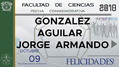 Fecha Conmemorativa - González Aguilar Jorge Armando